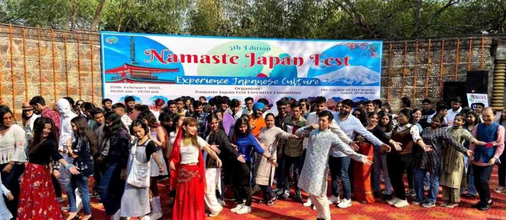 Namaste India Festival 2025 entrance at Yoyogi Park Tokyo